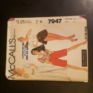 #McCalls #1980s #Sewing #Pattern